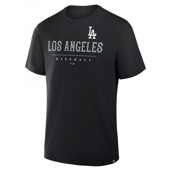 Los Angeles Dodgers Fanatics Black Color Pop Legacy Clubhouse T-Shirt