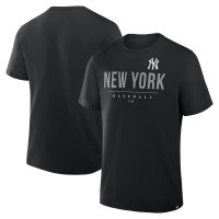 New York Yankees Fanatics Black Color Pop Legacy Clubhouse T-Shirt
