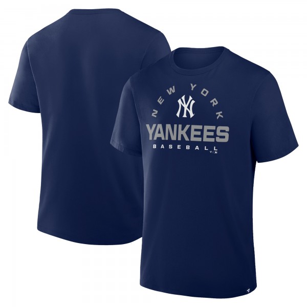 New York Yankees Fanatics Navy Clubhouse Legacy Primary Play T-Shirt