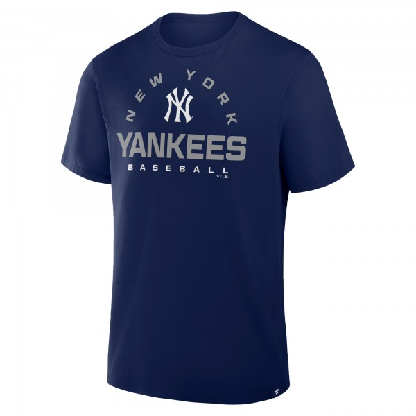 New York Yankees Fanatics Navy Clubhouse Legacy Primary Play T-Shirt