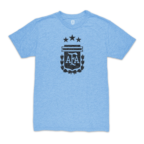 Футболка Enzo Fernández Argentina National Team 1863FC Vintage Tri-Blend - Light Blue