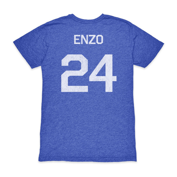 Футболка Enzo Fernández Argentina National Team 1863FC Vintage Tri-Blend - Blue