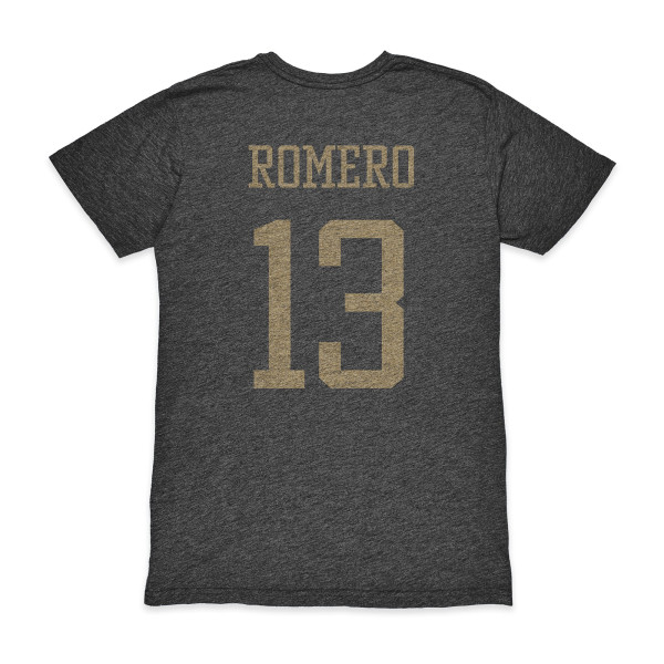 Футболка Cristian Romero Argentina National Team 1863FC Vintage Tri-Blend - Black