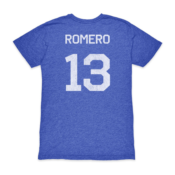 Футболка Cristian Romero Argentina National Team 1863FC Vintage Tri-Blend - Blue