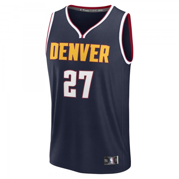 Джерси Denver Nuggets Jamal Murray Fanatics Navy Fast Break Replica Player - Icon Edition