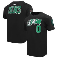 Boston Celtics Jayson Tatum Pro Standard Black City Ransom T-Shirt