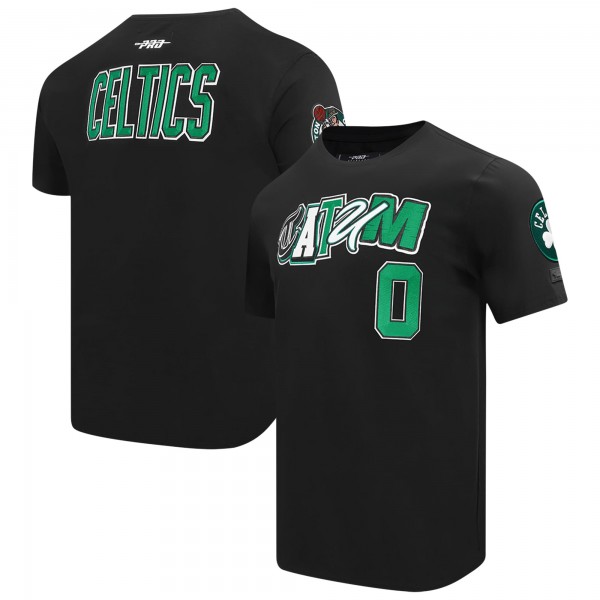 Boston Celtics Jayson Tatum Pro Standard Black City Ransom T-Shirt