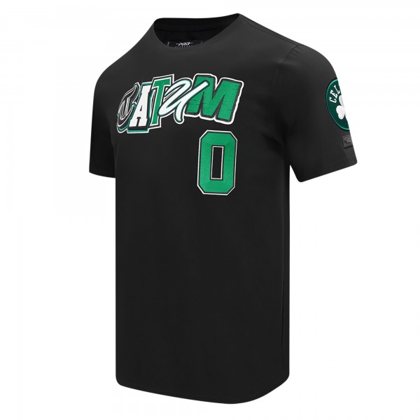 Boston Celtics Jayson Tatum Pro Standard Black City Ransom T-Shirt