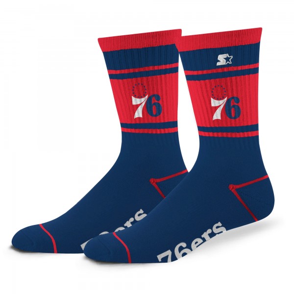 Unisex Philadelphia 76ers Starter Billboard Crew Socks