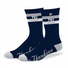 Unisex New York Yankees Starter Team Color Two-Stripe Crew Socks
