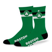 Unisex Boston Celtics Starter Team Color Two-Stripe Crew Socks