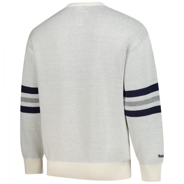 Свитер New York Yankees Mitchell & Ness Cream Retro