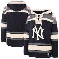 Толстовка New York Yankees 47 Navy Superior Lacer