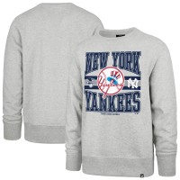 Кофта New York Yankees 47 Gray Letters Headline