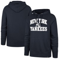 Толстовка New York Yankees 47 Navy Velocity Headline