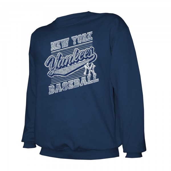 Кофта New York Yankees Stitches Navy Lightweight Crew
