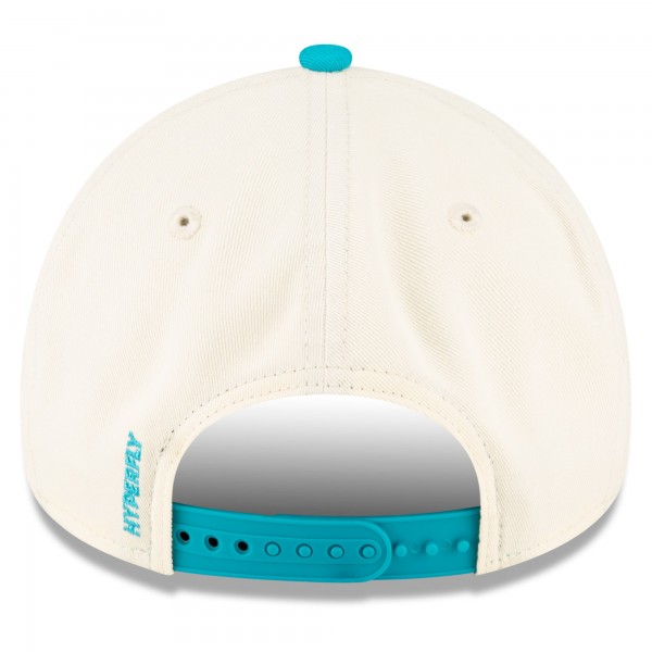 Бейсболка Charlotte Hornets New Era x Hyperfly Katakana Collection White/Teal A-Frame 9FORTY