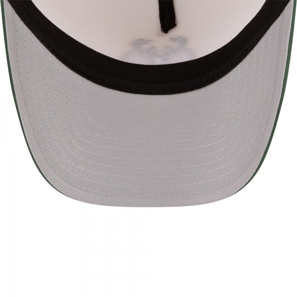 Бейсболка Milwaukee Bucks New Era x Hyperfly Katakana Collection White/Hunter Green A-Frame 9FORTY