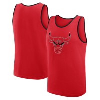 Chicago Bulls Logo Athletic Red Unmatched Success Tank Top