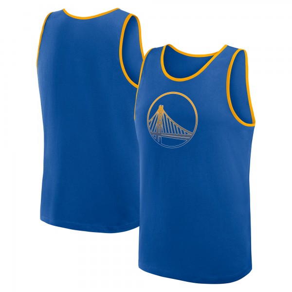 Golden State Warriors Logo Athletic Royal Unmatched Success Tank Top