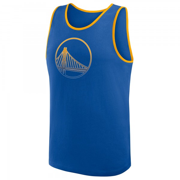 Golden State Warriors Logo Athletic Royal Unmatched Success Tank Top