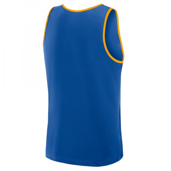 Golden State Warriors Logo Athletic Royal Unmatched Success Tank Top