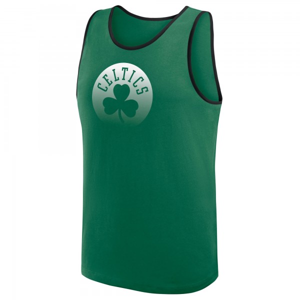 Boston Celtics Logo Athletic Kelly Green Unmatched Success Tank Top