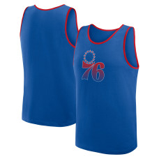 Philadelphia 76ers Logo Athletic Royal Unmatched Success Tank Top