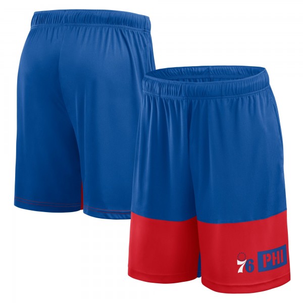 Philadelphia 76ers Logo Athletic Royal Best of the Best Shorts