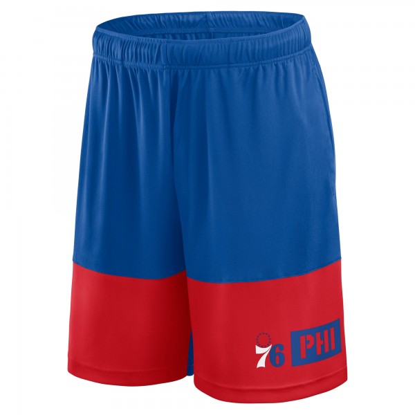 Philadelphia 76ers Logo Athletic Royal Best of the Best Shorts