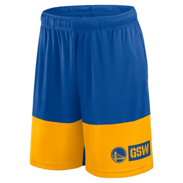 Шорты Golden State Warriors Logo Athletic Royal Best of the Best