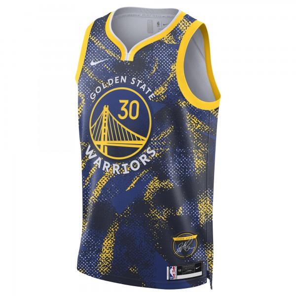 Джерси Unisex Golden State Warriors Stephen Curry Nike Royal 2025 Select Series Swingman Player