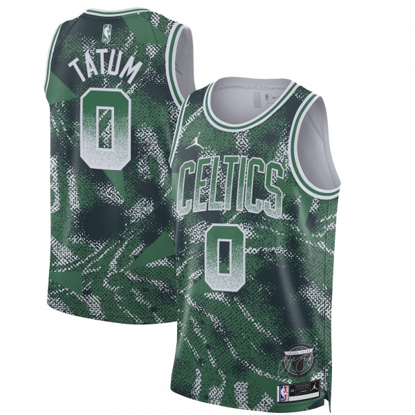 Джерси Unisex Boston Celtics Jayson Tatum Nike Green 2025 Select Series Swingman Player