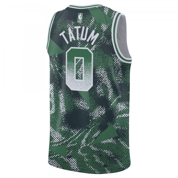 Джерси Unisex Boston Celtics Jayson Tatum Nike Green 2025 Select Series Swingman Player