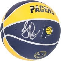 Jalen Rose Indiana Pacers Autographed Fanatics Authentic Wilson City Edition Collectors Basketball