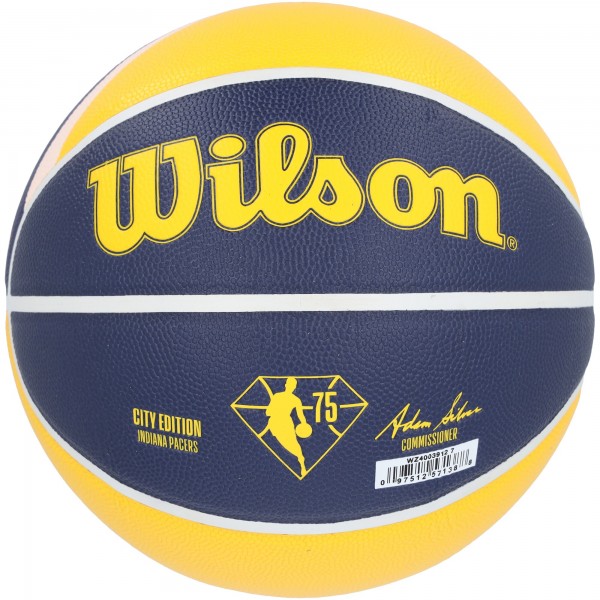 Jalen Rose Indiana Pacers Autographed Fanatics Authentic Wilson City Edition Collectors Basketball