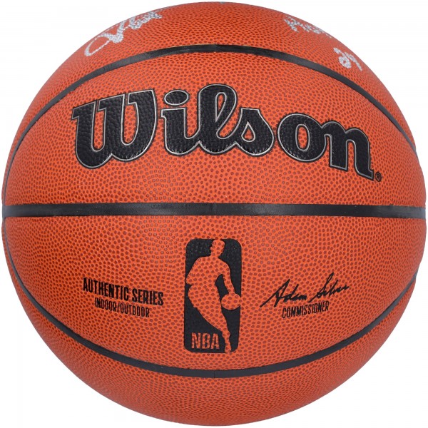 Vince Carter Toronto Raptors Autographed Fanatics Authentic Wilson Authentic Series Indoor/Outdoor Basketball with HOF 24 Inscription