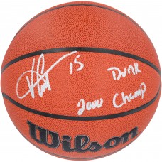 Vince Carter Toronto Raptors Autographed Fanatics Authentic Wilson Authentic Series Indoor/Outdoor Basketball with 2000 Dunk Champ Inscription