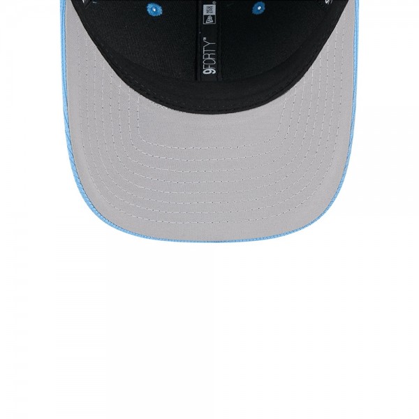 Бейсболка Los Angeles Dodgers New Era Light Blue City Connect Batting Practice 9FORTY M-Crown