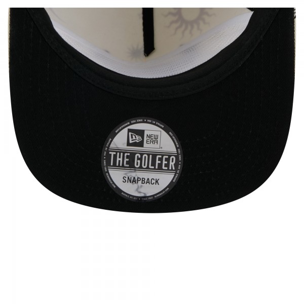 Бейсболка Chicago Bulls New Era Cream Lunar Golfer