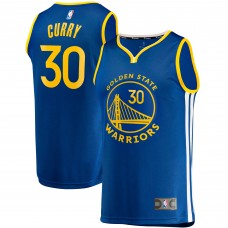 Игровая джерси Stephen Curry Golden State Warriors Fast Break Replica - Icon Edition - Royal
