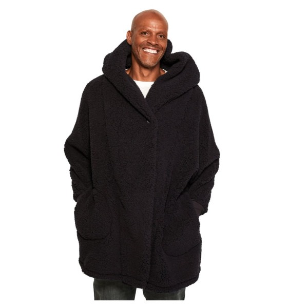 Толстовка Unisex Orlando Magic The Best Lounger in the World By Jill Martin Black Oversized Open-Front Sweater