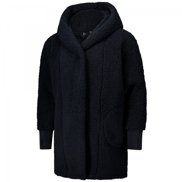 Unisex Indiana Pacers The Best Lounger in the World By Jill Martin Black Oversized Open-Front Hoodie Sweater