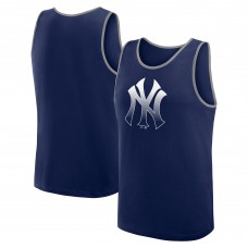 New York Yankees Logo Athletic Navy Unmatched Success Tank Top