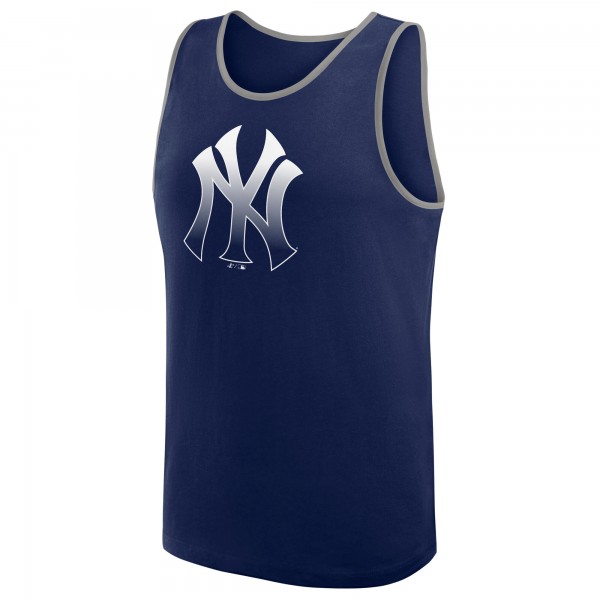 New York Yankees Logo Athletic Navy Unmatched Success Tank Top