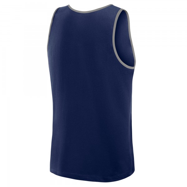 New York Yankees Logo Athletic Navy Unmatched Success Tank Top