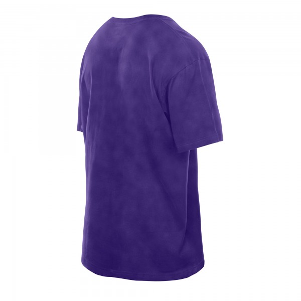 Футболка Los Angeles Lakers New Era Purple Old School Sport Vintage Wash