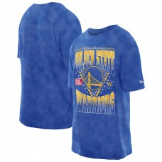 Golden State Warriors New Era Royal Boxy Old School Sport Vintage Wash T-Shirt