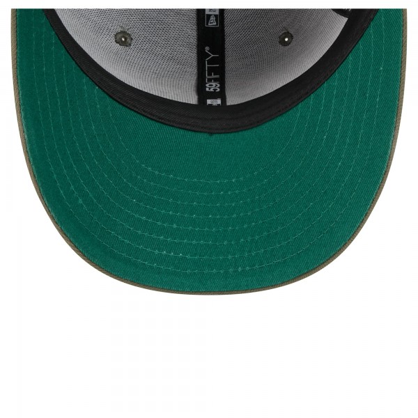 Бейсболка Los Angeles Lakers New Era Olive Tonal Florals 59FIFTY