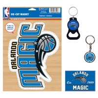Orlando Magic WinCraft 4-Pack Key Rings and Magnets Set